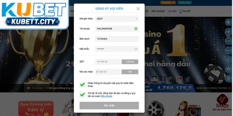 Thao tác thực hiện đăng ký KUBET trên máy tính dễ dàng cho newbie