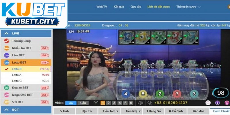 Những hình thức phổ biến sảnh xổ số KUBET sở hữu